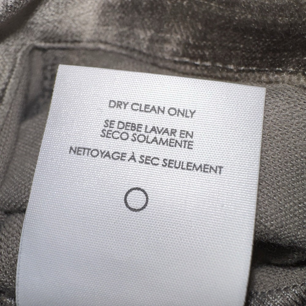 Cabi Velvet Utility Jacket M Taupe Shimmer Military Cropped Luxe Button Front - Picture 12 of 14